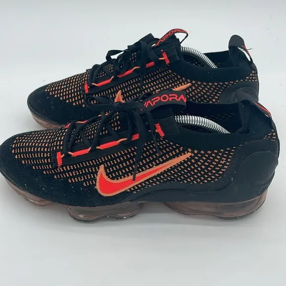 Nike Air VaporMax 2021 Flyknit Magma Bright Crimson Men’s Size 10.5