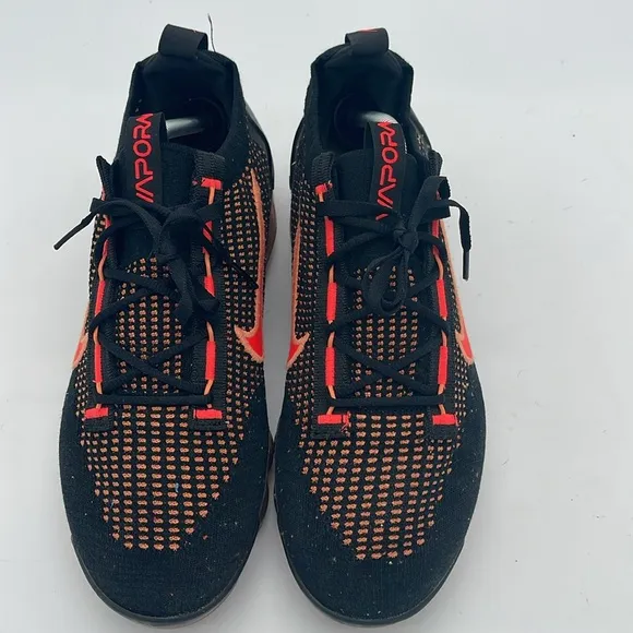 Nike Air VaporMax 2021 Flyknit Magma Bright Crimson Men’s Size 10.5
