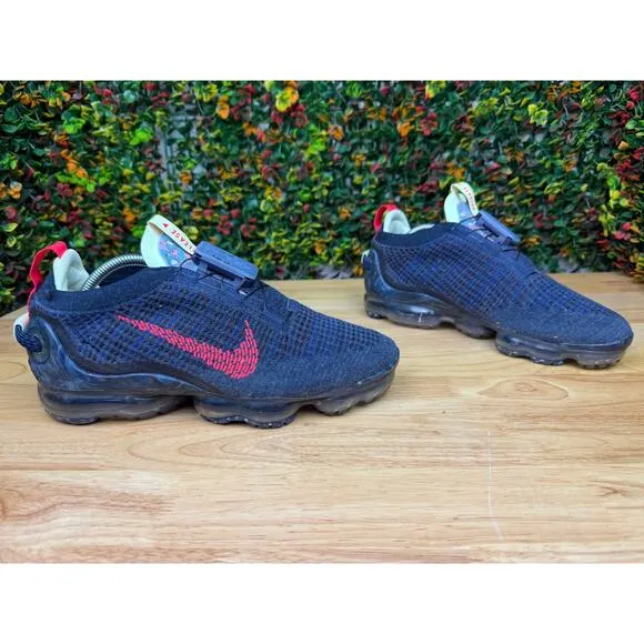 Nike Air Vapormax Flyknit 2020 Running Shoes Sneakers Obsidian Siren Red Men 9.5