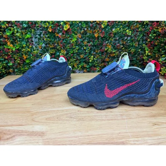 Nike Air Vapormax Flyknit 2020 Running Shoes Sneakers Obsidian Siren Red Men 9.5