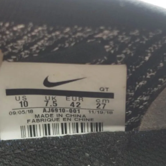 Nike Air Vapormax Flyknit 3 Running Shoes - Women's Size 10