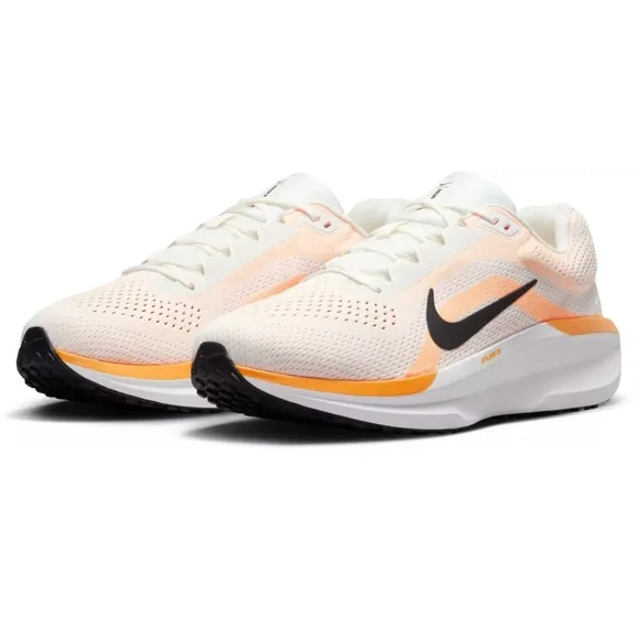 Nike Air Winflo 11, size 12, colors sail black and laser orange with black swoos
