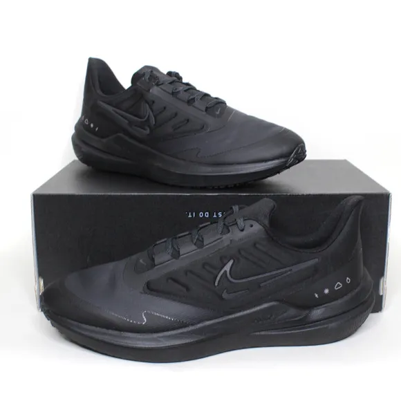 Nike Air Winflo 9 Shield Weatherized Road Running Shoes Men's Size 13 DM1106-007