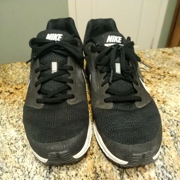 Nike Air Zoom Fly 2 (707606-001) Athletic Running Shoes Men's Sz 13 Black White