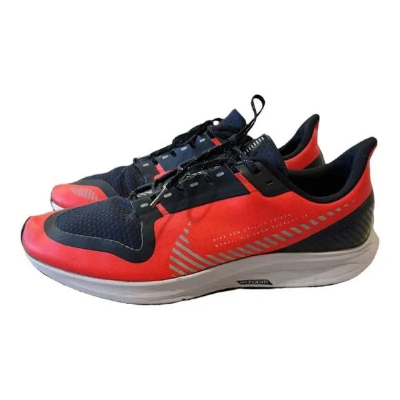 Nike Air Zoom Pegasus 36 Shield AQ8005-600 Red Running Shoes Sneakers Mens‎ 13