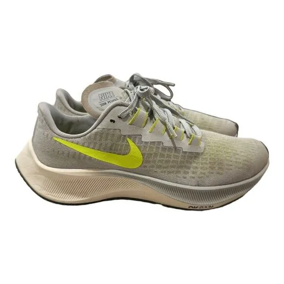 Nike Air Zoom Pegasus 37 Smoke Grey Volt Youth Trainers CJ2099-003 Size 6
