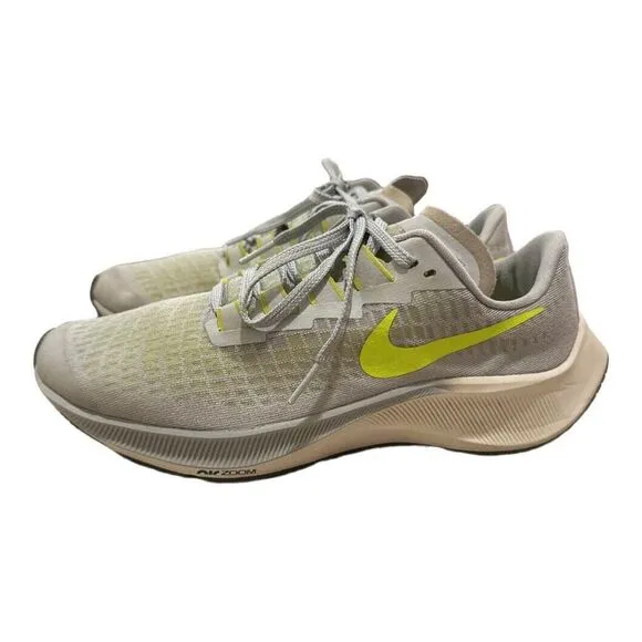 Nike Air Zoom Pegasus 37 Smoke Grey Volt Youth Trainers CJ2099-003 Size 6