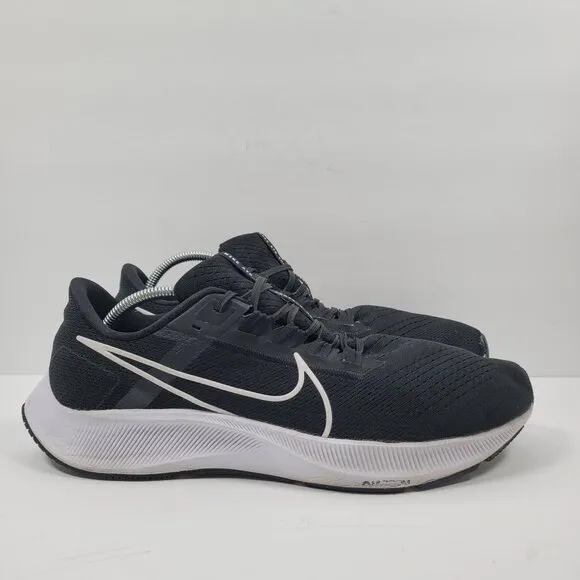 Nike Air Zoom Pegasus 38 Men's Black Running Shoes CZ1893-001 US Size 14