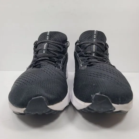 Nike Air Zoom Pegasus 38 Men's Black Running Shoes CZ1893-001 US Size 14