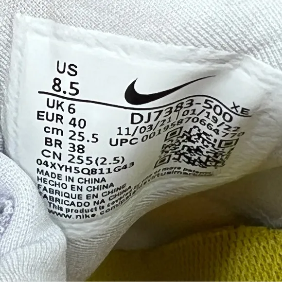 Nike Air Zoom Pegasus 39 FlyEase Iris Women's Running Shoes Sz 8.5 (DJ7383 500)