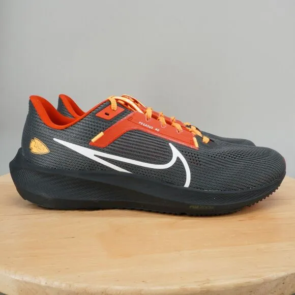Nike Air Zoom Pegasus 40 Men's 12.5 Shoes 'Kansas City Chiefs' Running Sneakers