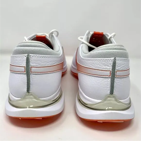 Nike Air Zoom Victory Tour 3 Golf Shoes White Orange Men's Size 6 FQ3273-102
