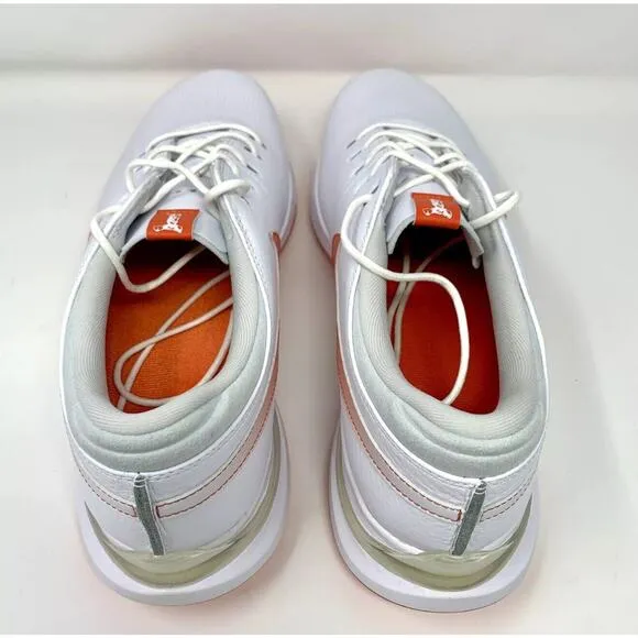 Nike Air Zoom Victory Tour 3 Golf Shoes White Orange Men's Size 6 FQ3273-102