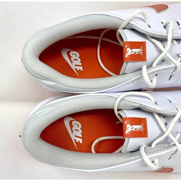 Nike Air Zoom Victory Tour 3 Golf Shoes White Orange Men's Size 6 FQ3273-102