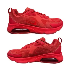 NIKE AIRMAX 200 Men’s Sneakers University Red Running Shoes Size 8