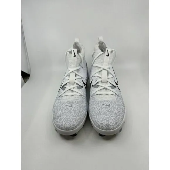 Nike Alpha Huarache NXT MCS White Baseball Cleats DJ6519-100 Men's Size 11.5