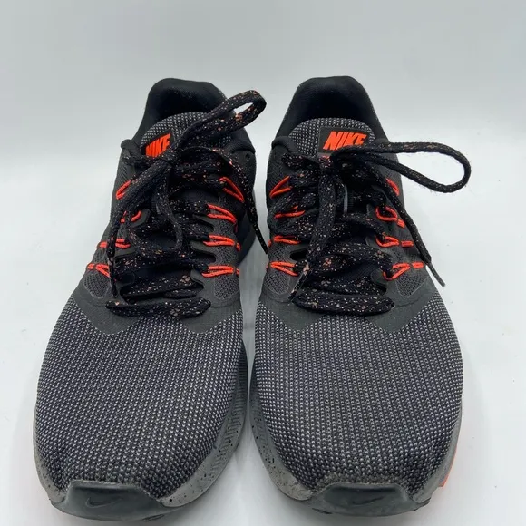 Nike Black and Orange Athletic Shoes for Training