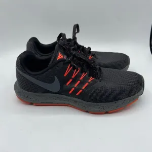 Nike Black and Orange Athletic Shoes for Training