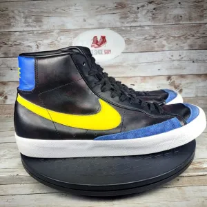 Nike Blazer Mid Men's Size 11.5 Peace, Love and Basketball Black Athletic Shoes