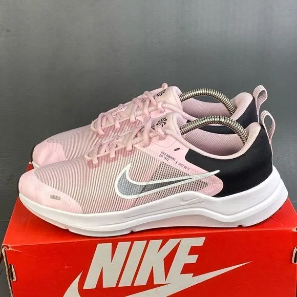 Nike Downshifter 12 Running sneaker shoes Youths Girls size Y7 (womens 9)