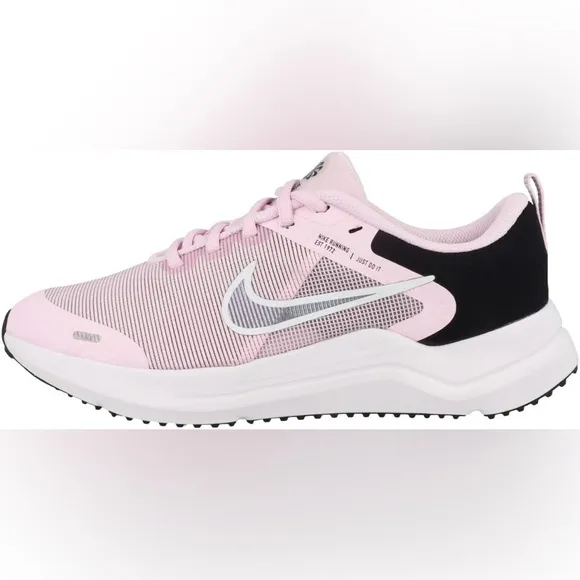 Nike Downshifter 3.5Y Youth Girls Running Shoes Pink White black New with box