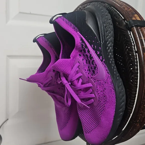 Nike Epic React Flyknit 2 Vivid Purple Running Shoes Men 10.5