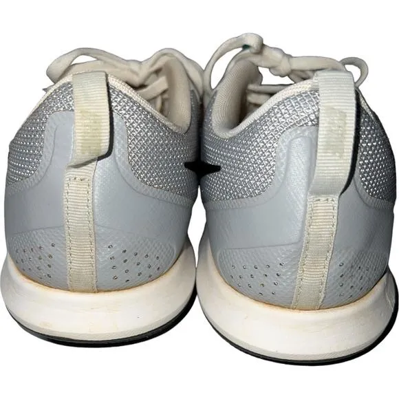 Nike Flex Train Aver Mens Running Shoes Size 9.5 Trainers Sneakers White &amp; Grey