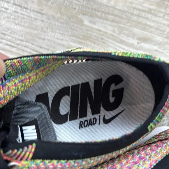 NIKE FLYKNIT RACER MULTICOLOR Rainbow US 526628-004 Version 1 2013. Size 12