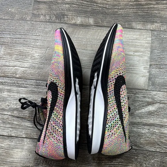 NIKE FLYKNIT RACER MULTICOLOR Rainbow US 526628-004 Version 1 2013. Size 12