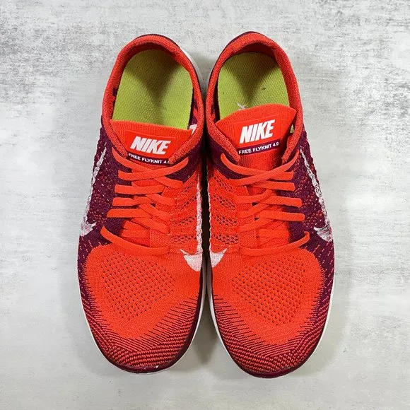 Nike Free Flyknit 4.0 Running Shoes - Women's Size 9.5