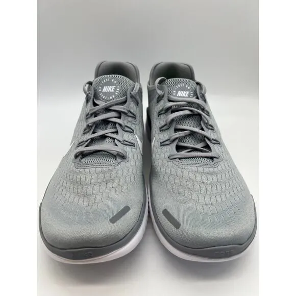 Nike Free RN 2018 Wolf Grey Running Shoes 942836-003 Men's Size 11.5
