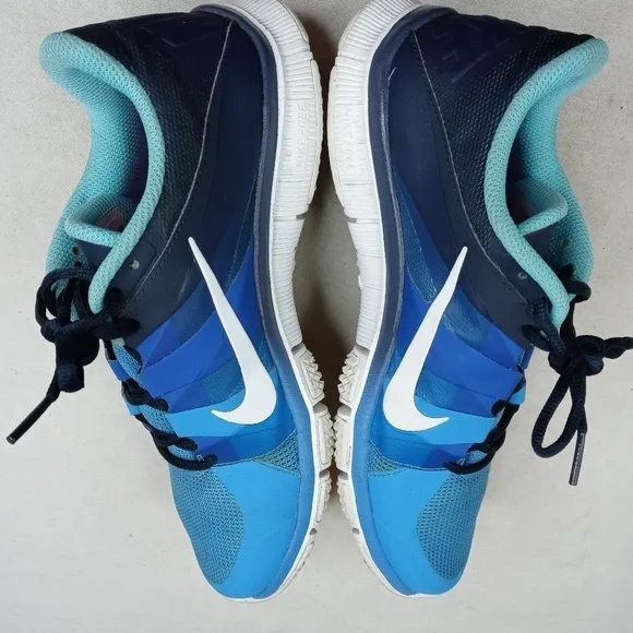 Nike Free Trainer 5.0 Men's 8.5 M Running Shoes Bl