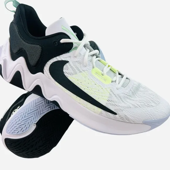 Nike Giannis Immortality 2 Basketball Shoes White/Black/Volt DM0825-101 Size 14