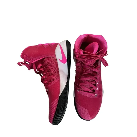 NIKE HYPERDUNK 2016 - Men's 9.5 VIVID PINK/ PINK BLAST  WHITE- BLACK