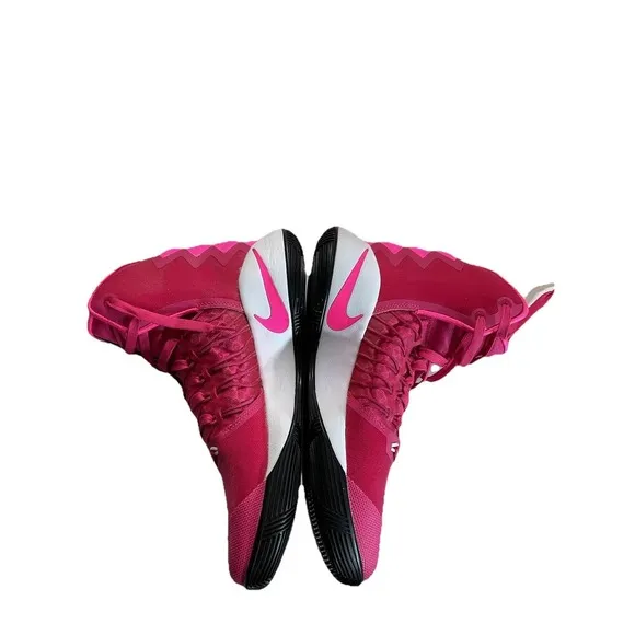NIKE HYPERDUNK 2016 - Men's 9.5 VIVID PINK/ PINK BLAST  WHITE- BLACK