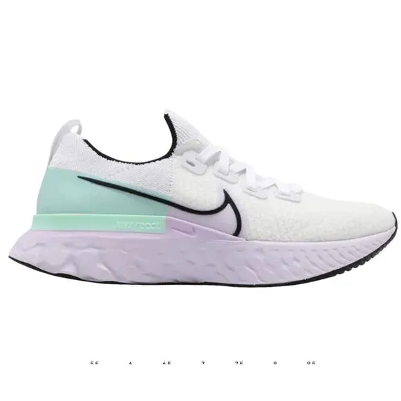 Nike Infinity React‎ Road Running Shoes Iced Lilac White Womens 8.5 EU 6 EU 40