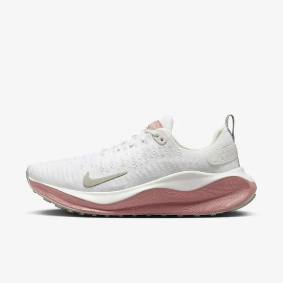 Nike InfinityRN 4 Women's Road Running Shoes, White Red Stardust' NEW Size 9.5
