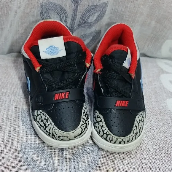 Nike Kids Black and Red And Different  Brands Of Sneakers Size 6C