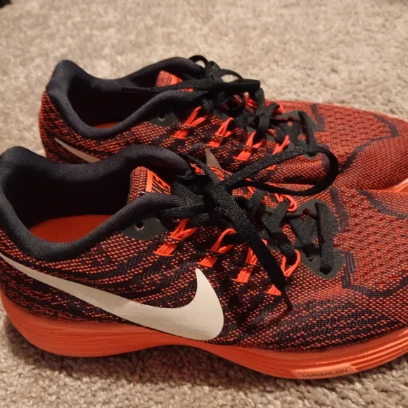 Nike Kids' Orange and Black Running Shoes