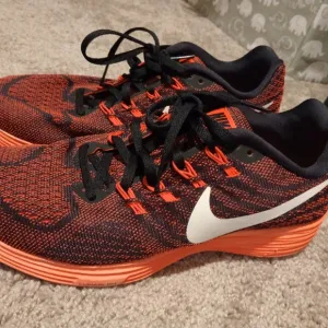 Nike Kids' Orange and Black Running Shoes