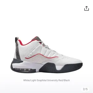 Nike kids Stay Local White and Red Athletic Shoes like new