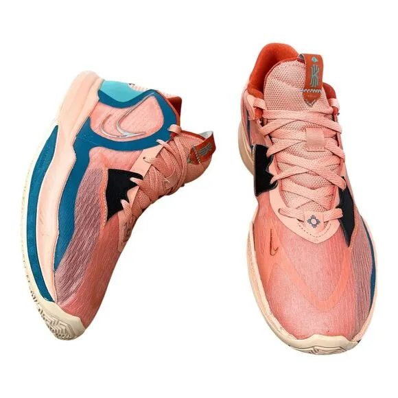 Nike Kyrie Low 5 Madder Root Pink Teal Shoes DJ6012-800 Men's Size 11 - Perfect!