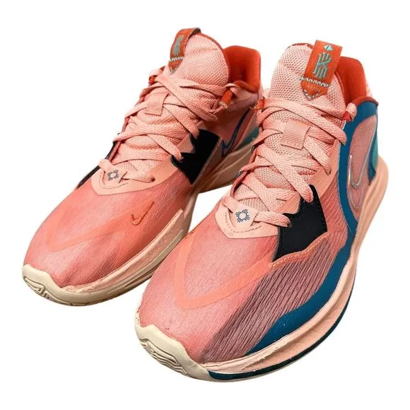 Nike Kyrie Low 5 Madder Root Pink Teal Shoes DJ6012-800 Men's Size 11 - Perfect!