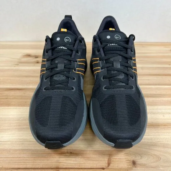 Nike Lunar Roam running shoes Mens 10.5 Black Smoke Grey Laser Orange NEW in Box