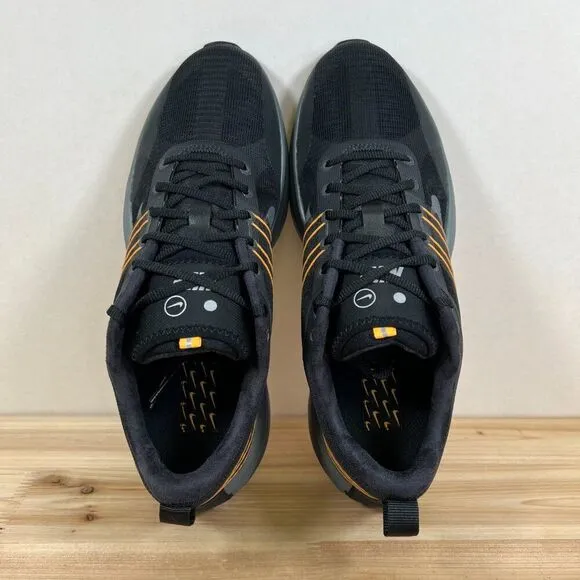 Nike Lunar Roam running shoes Mens 10.5 Black Smoke Grey Laser Orange NEW in Box