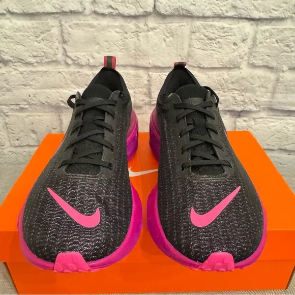 Nike Men Black Pink Running Shoes 8
