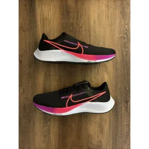 Nike Men Size 11 Air Zoom Pegasus 38 Black/Pink Running Shoes CW7356-011