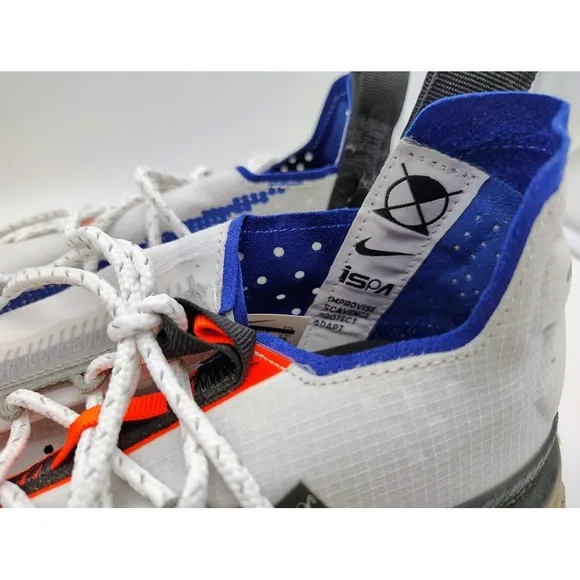 Nike Mens React WR ISPA AR8555-100 White Running Shoes Sneakers Size 10