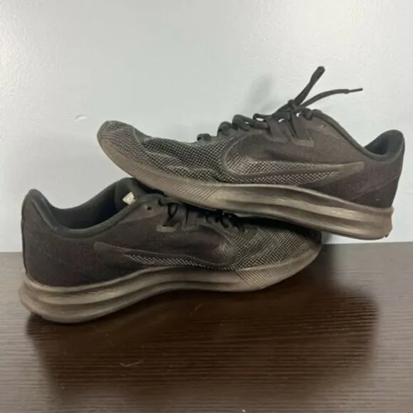 Nike Mens Downshifter 9 AQ7481-005 Black Running Shoes Sneakers Size 11.5