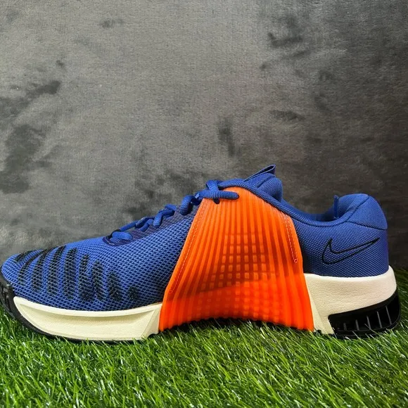 Nike Metcon 9 Training Shoes Running Athletic Gym Workout Blue Orange Mens 13